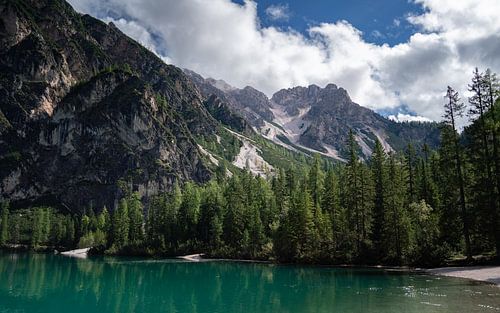 Lago di Braies, Italie sur Michael Fousert