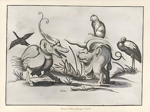 Arent van Bolten – Grotesk figuur (ca. 1573–1600)