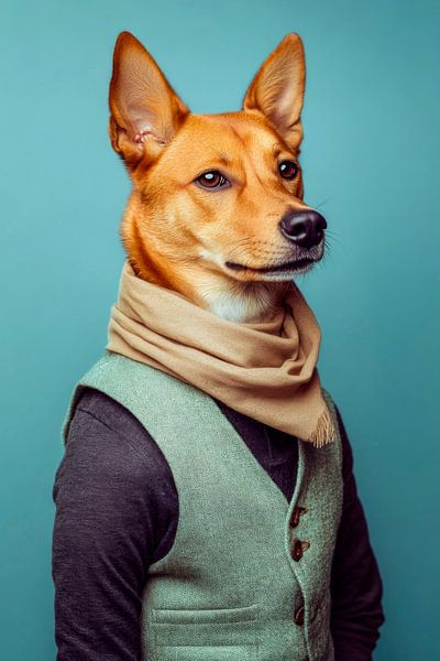 Carolina Dog by Poster Art Shop