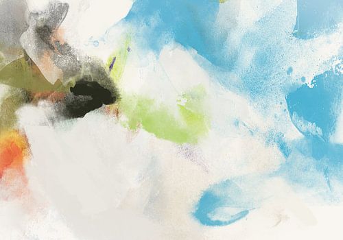 Aufziehende ätherische Wolken