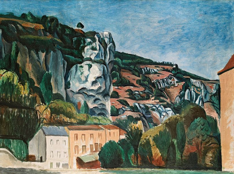 Andre Derain, Cliffs par finemasterpiece