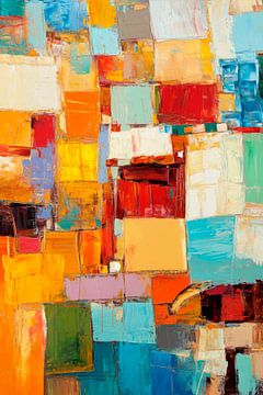 Colourful mosaic by Poster Art Shop