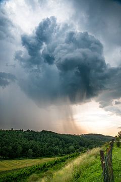 Wolkenbruch in der Toskana