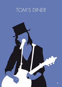 No298 MY Suzanne Vega Minimal Music Poster von Chungkong Art