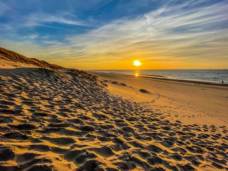 Strand-Sonnenuntergang von Shutter Dreams