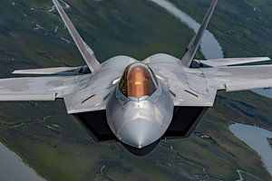 F-22 Raptor U.S. Air Force chasseur sur Atelier Liesjes