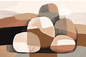 Stone Composition van Patterns & Palettes