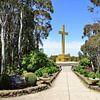 Mount Macedon memorial cross by Frank's Awesome Travels
