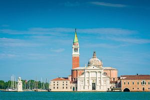 San Giorgio Maggiore in Venetië van Martin Wasilewski