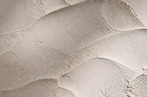 Monochrome Gips-Haptik – Spachtel-Textur Wandbild