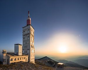 Zonsondergang Mont Ventoux - Frankrijk van Joris Bax