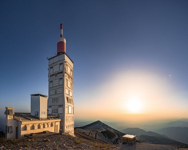 Sonnenuntergang Mont Ventoux - Frankreich von Joris Bax