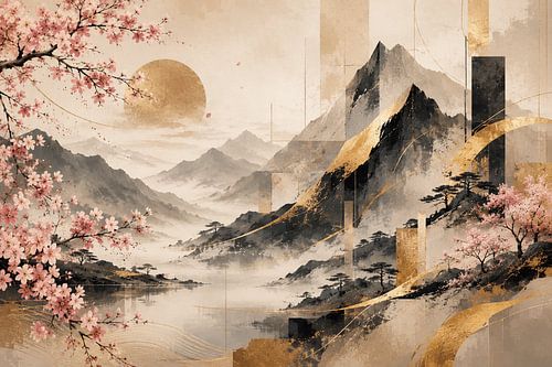 Sakura Gold Mountain Flow