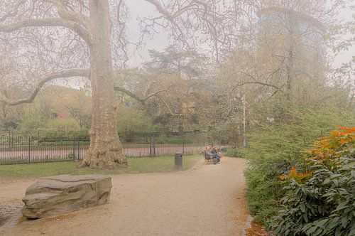 Een mistige rust in Brussel