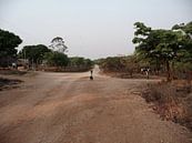 'Op de kruising', Makuti- Zimbabwe van Martine Joanne thumbnail