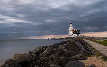 Vuurtoren Het Paard van Marken van Arno Prijs