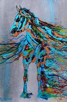 Friesian mare