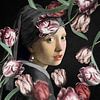 Meisje met de Parel - the Lot of Tulips Edition von Marja van den Hurk
