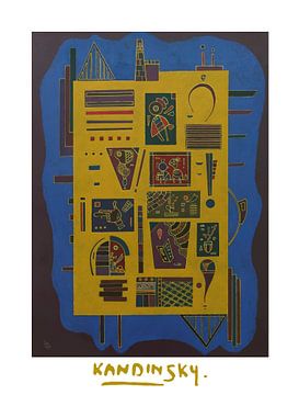 Een Conglomeraat door Wassily Kandinsky van Peter Balan