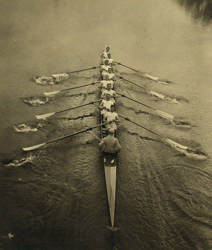 Aviron - L'équipe de Cambridge, 1910