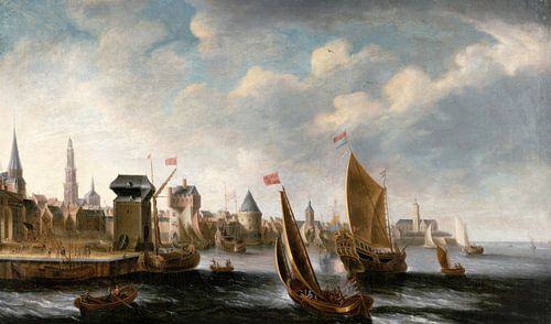 De haven van Antwerpen, Bonaventura Peeters de Oude