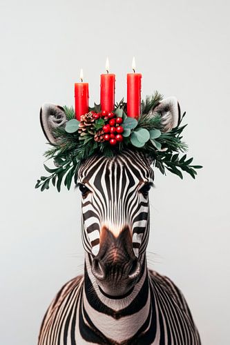 Kerst zebra