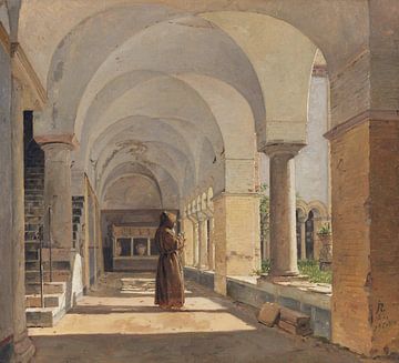 Jørgen Roed, Monastère de San Lorenzo, Rome, 1837 sur Atelier Liesjes