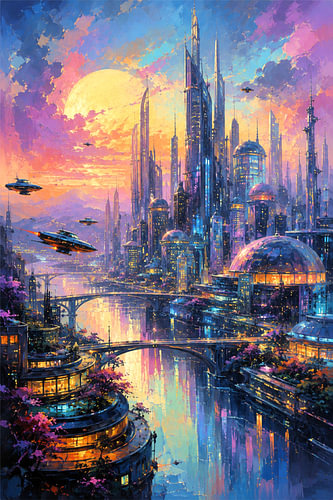 Neon Horizon – Metropole einer neuen Welt von Eric Nagel