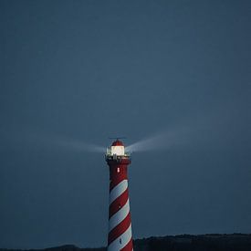 de vuurtoren in burgh haamstede van Angelique Rademakers