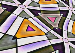 Abstrakt Triangle von Roswitha Lorz