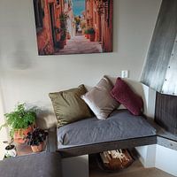 Photo de nos clients: Ruelle colorée Mer par Poster Art Shop, sur ArtFrame