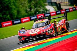 L'hypercar Ferrari 499P à Spa-Francorchamps sur Sjoerd van der Wal Photographie