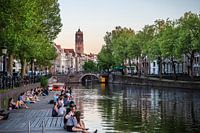 Een prachtige lenteavond in Utrecht