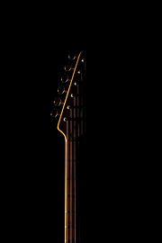 Silhouette Guitar detail by Jeroen Kuiper