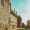 Paço dos Duques de Bragança Palast in Guimarães. Mittelalterliches historisches Schloss und Königspalast Reiches Erbe von SPJE ART