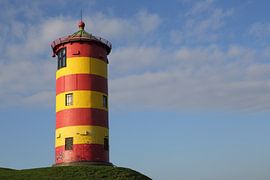 Lighthouse Pilsum in Ostfriesland by Rolf Pötsch