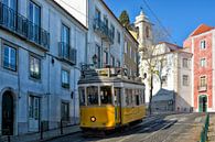 Lissabon Tram von Joachim G. Pinkawa Miniaturansicht