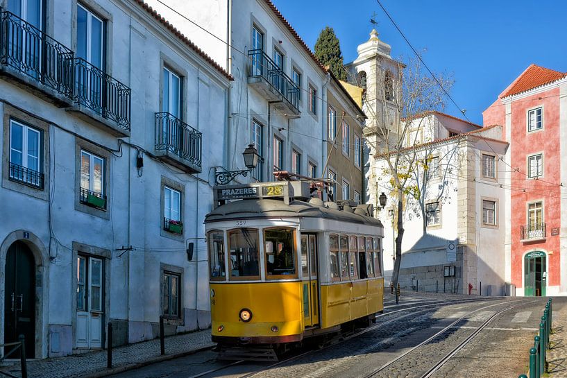 Lissabon Tram von Joachim G. Pinkawa