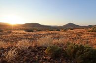 Sonnenaufgang in Namibia von Britta Kärcher Miniaturansicht
