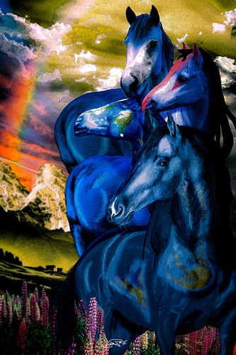 Turm der blauen Pferde