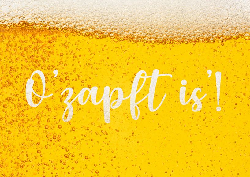 O'zapft is! by Creative texts