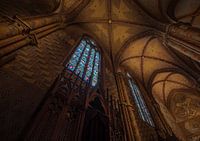 Matthias Church in Budapest from inside