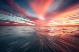 Golden hour by the sea