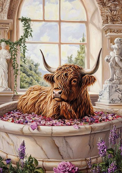 Highland Cow by Niklas Maximilian