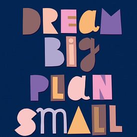 Dream big, plan small van Hannah Barrow