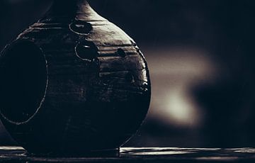 Still Life melancholie Mood - A candle vase fired from clay by Jakob Baranowski - Photography - Video - Photoshop