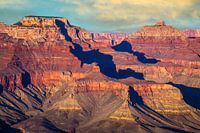 Wonderful evening light over the Grand Canyon, USA