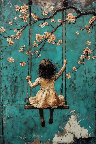 Verträumte Kindheit: Ein Moment der Freiheit