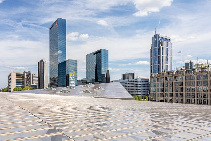 Vue du toit de Rotterdam CS par Annette Roijaards