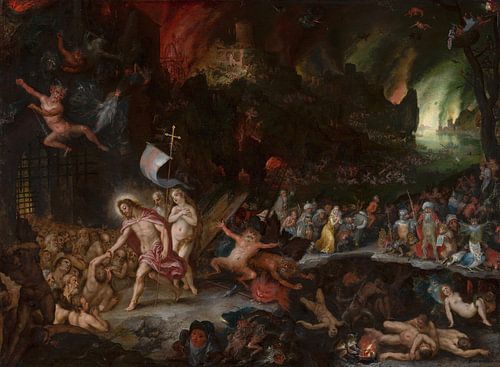 Christ's Descent into Limbo, Jan Brueghel the Elder, Hans Rottenhammer